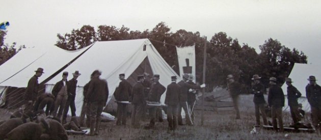  US Pre SAW Fort Dodge Iowa, 1897 Encampment Photo Lot — image 4