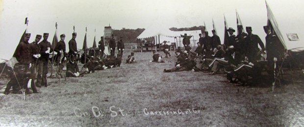  US Pre SAW Fort Dodge Iowa, 1897 Encampment Photo Lot — image 7