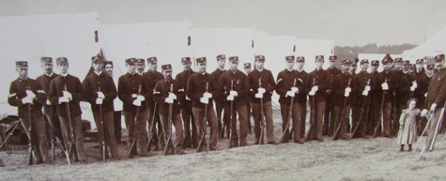  US Pre SAW Fort Dodge Iowa, 1897 Encampment Photo Lot — image 8