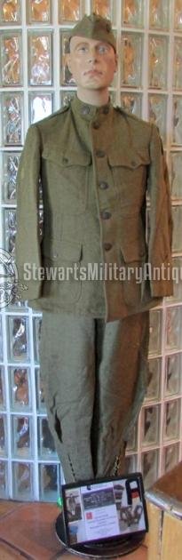  US WWI Identified Doughboy Uniform Set, Wagoner S.B.Cook, 1st Army — image 2