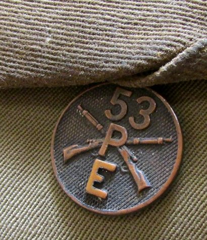  US WWI, Identified Uniform Grouping, 53rd Pioneer Infantry Regiment — image 5
