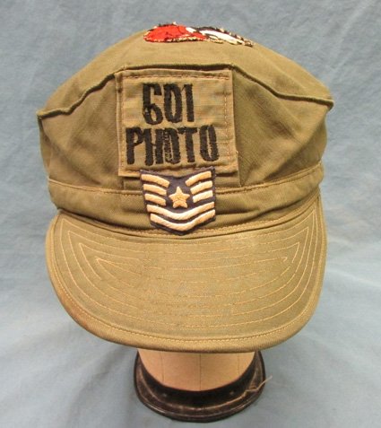  US Vietnam War Era, 601st Photo Squadron Field Cap — image 2