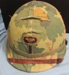 US Vietnam War Era, 3rd Air Cavalry Officers Helmet, Complete
