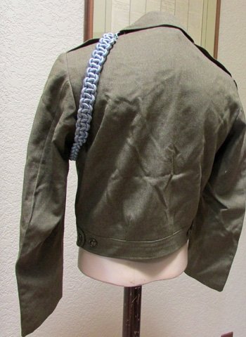  US Korean War Ike Jacket, Theater Made, Wire Embroidered 2nd Division SSI — image 7