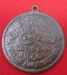 US Pre WWI, Johnstown Pennsylvania Centennial Medallion 1800-1900