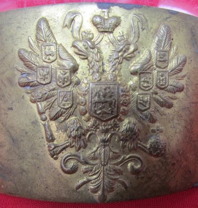  Russian WWI Brass Enlisted Buckle — image 3