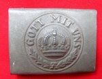 German WWI M1915 Prussian Enlisted Buckle, Paul