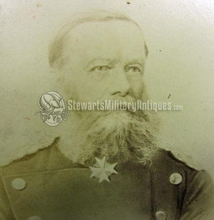  German Franco Prussian War, Cabinet Card, General Vogel v Falckenstein — image 2