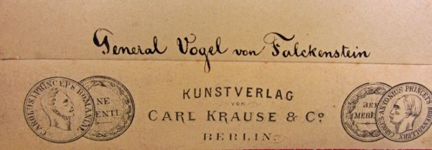  German Franco Prussian War, Cabinet Card, General Vogel v Falckenstein — image 4