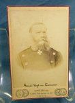 German Franco Prussian War, Cabinet Card, General Vogel v Falckenstein
