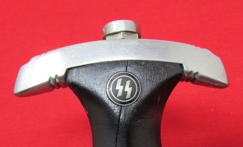 German WWII SS 1933 Enlisted Dagger & Hanger, Gottlieb-Hammesfahr Mfg. — image 3