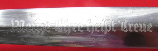  German WWII SS 1933 Enlisted Dagger & Hanger, Gottlieb-Hammesfahr Mfg. — image 6