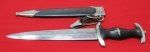 German WWII SS 1933 Enlisted Dagger & Hanger, Gottlieb-Hammesfahr Mfg.