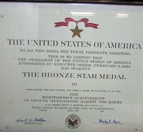  US WWII-Korean War-Cold War, Army & Air Force Grouping, Same Soldier, Bronze Star & Purple Heart — image 3