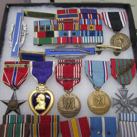  US WWII-Korean War-Cold War, Army & Air Force Grouping, Same Soldier, Bronze Star & Purple Heart — image 4