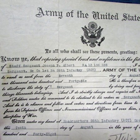  US WWII-Korean War-Cold War, Army & Air Force Grouping, Same Soldier, Bronze Star & Purple Heart — image 9