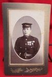 Japanese Taisho Era, Soldier CDV, 3 Medals, Marksmanship Badge, 52nd …
