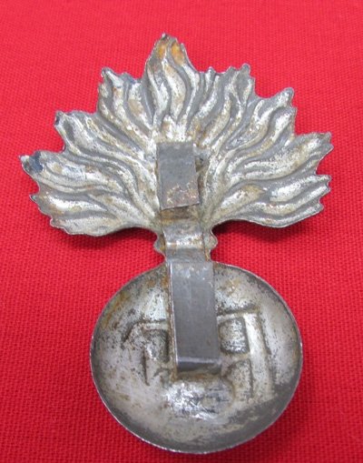 French, WWI Adrian Helmet Badge, Infantry — image 3