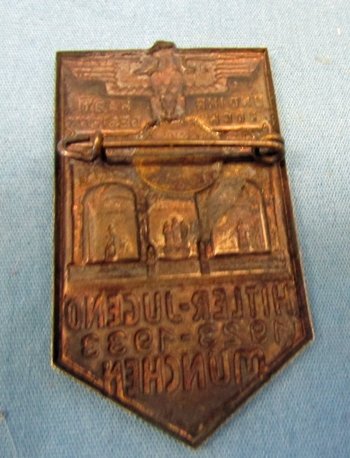  German WWII Munich 1929-1933 Hitler Youth Tinnie, Veterans Estate — image 3