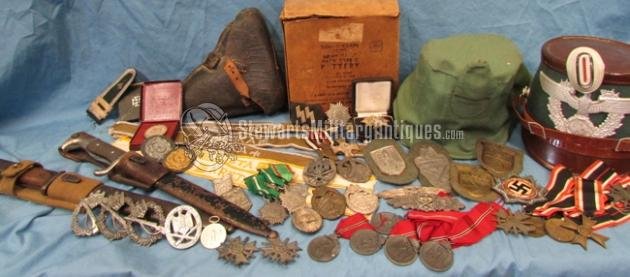  German WWII Munich 1929-1933 Hitler Youth Tinnie, Veterans Estate — image 4