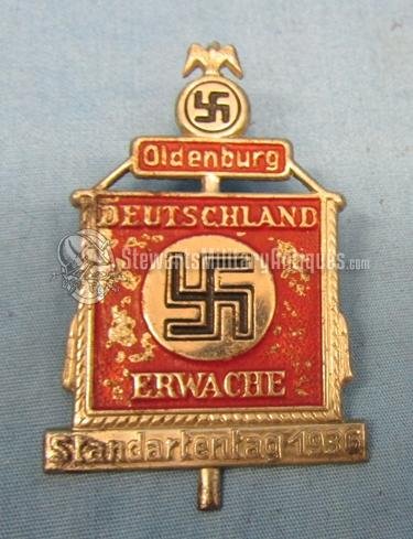  German WWII Oldenburg 1936 Tinnie — image 2