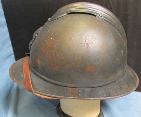  French WWI Adrian Infantry Helmet, — image 3