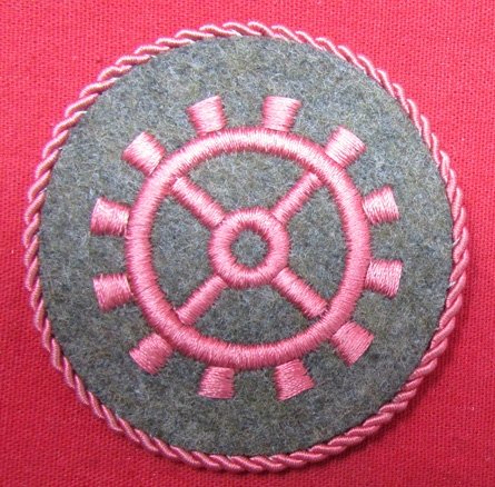 German WWII Army Panzer Mechanic Sleeve Rate — image 2