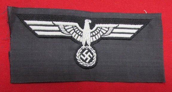 German WWII Heer Panzer Enlisted Tunic Eagle — image 2