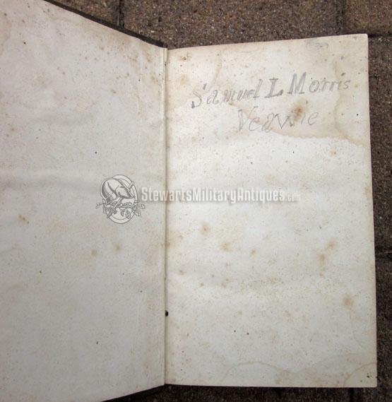 US Civil War Book, US Army Regulations 1857, Jefferson Davis Secretary of War — image 2