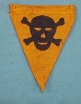 German WWII Minefield Marking Flag