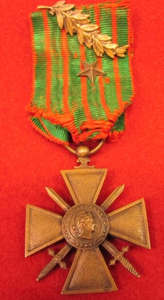  US WWI, New Jersey Soldier Five Medal Group, Named, Croix de Guerre — image 11