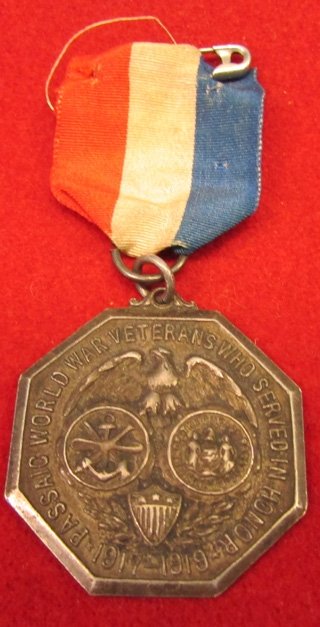  US WWI, New Jersey Soldier Five Medal Group, Named, Croix de Guerre — image 3