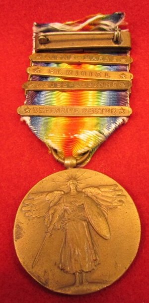  US WWI, New Jersey Soldier Five Medal Group, Named, Croix de Guerre — image 5
