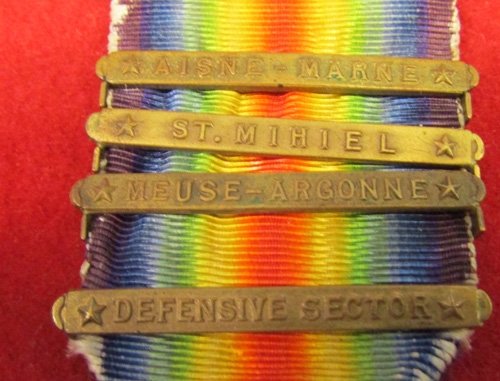  US WWI, New Jersey Soldier Five Medal Group, Named, Croix de Guerre — image 6