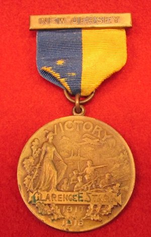  US WWI, New Jersey Soldier Five Medal Group, Named, Croix de Guerre — image 9