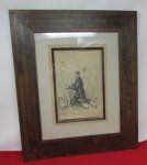 French, Franco Prussian War Era, Hand Colored Print, Paris Siege