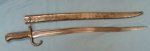 French Franco-Prussian War, M1866 Chassepot Bayonet & Scabbard, 1866 Date