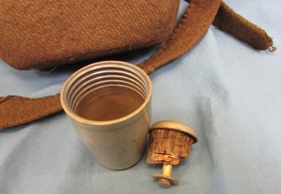  Japanese WWII Late War, Army Officers Pattern Canteen — image 4