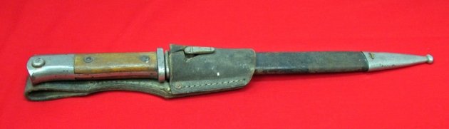  German Imperial Era, Chinese Contract 1881 Rifle Dress Bayonet, WKC — image 2