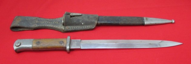  German Imperial Era, Chinese Contract 1881 Rifle Dress Bayonet, WKC — image 4