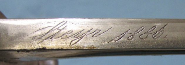  Portugal M1886 Styer Bayonet, Kropatschek Rifle — image 4