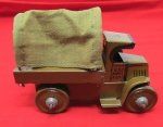 US 1930's Marx Tinplate Army Truck, Near New Condition
