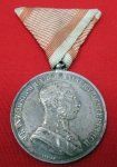Austrian WWI Large Silver Bravery Medal, 40mm, Type IV, 85