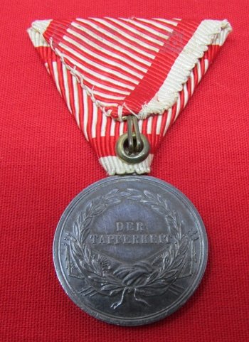  Austrian WWI Silver Bravery Medal, 30 mm, Franz-Joseph — image 4
