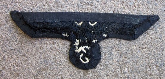 German WWII Panzer Enlisted Coat Eagle, Uniform Removed — image 3