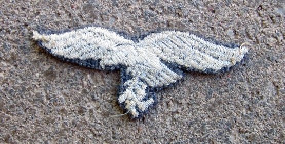 German WWII Luftwaffe Enlisted Overseas Cap Eagle — image 3