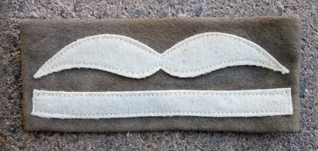 German WWII Luftwaffe Flight Suit Rank Insignia, Leutnant — image 2