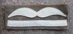 German WWII Luftwaffe Flight Suit Rank Insignia, Leutnant