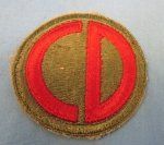 US WWII 85th Infantry Division SSI, Custer Division