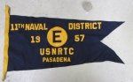 US Cold War, 11th Naval District Pennant, 1957